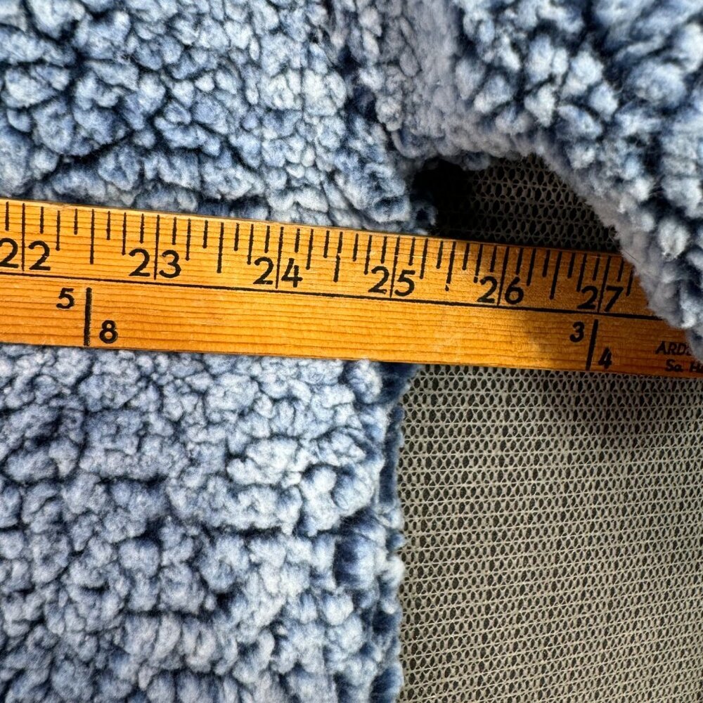 Free Country Womans Size XXL Plush Faux Fur Zip-Up Jacket - Black Polyester - Picture 9 of 10